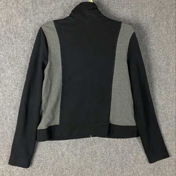 I.E. Relaxed Sweatshirt Women's XL Full Zip Cotton Blend Extra Large - Picture 2 of 7